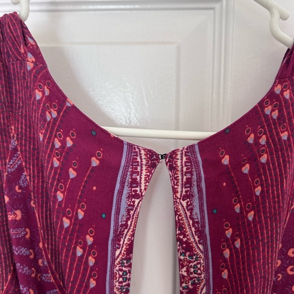 Sexy Lowcut Free People Boho Top - Picture 4 of 5